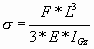 Strength of Material equation